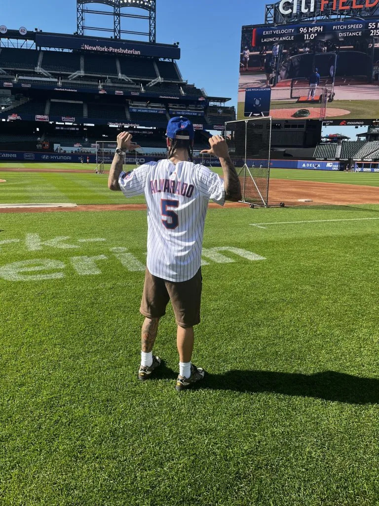 Jose Alvarado had his own jersey. Ryan Dunleavy/New York Post