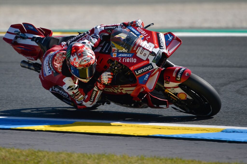 Bagnaia takes surprise pole in Ducati 1-2