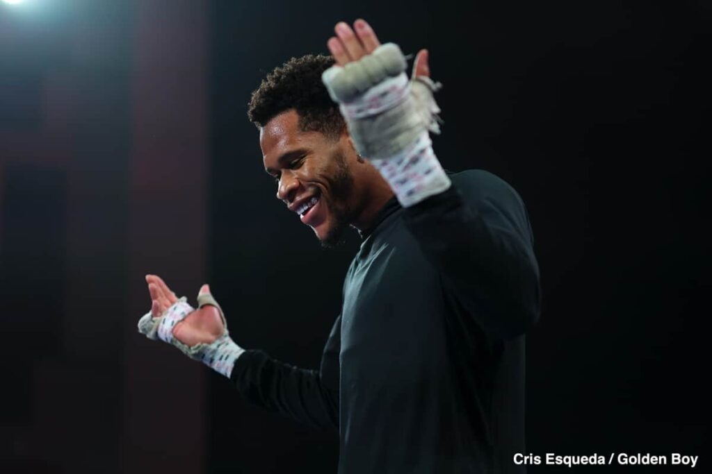 Jaron Ennis Revisits Devin Haney Negotiations