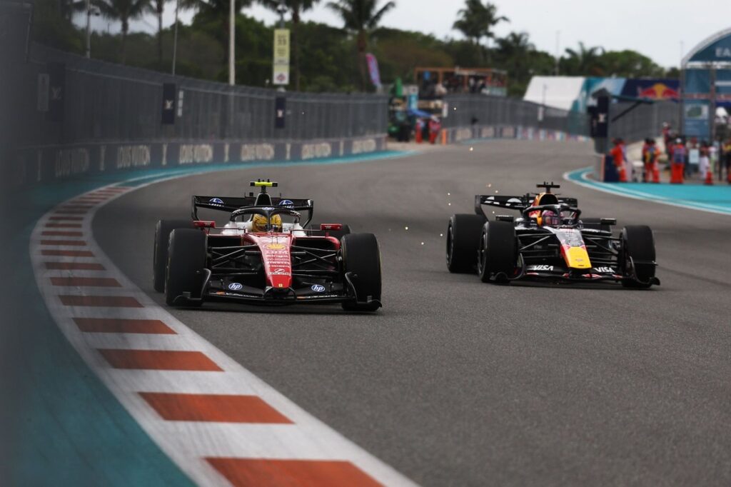 Ferrari is down on power “even to Ford”, says Leclerc