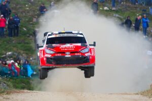 Solberg stuns in the rain to jump from fourth to first