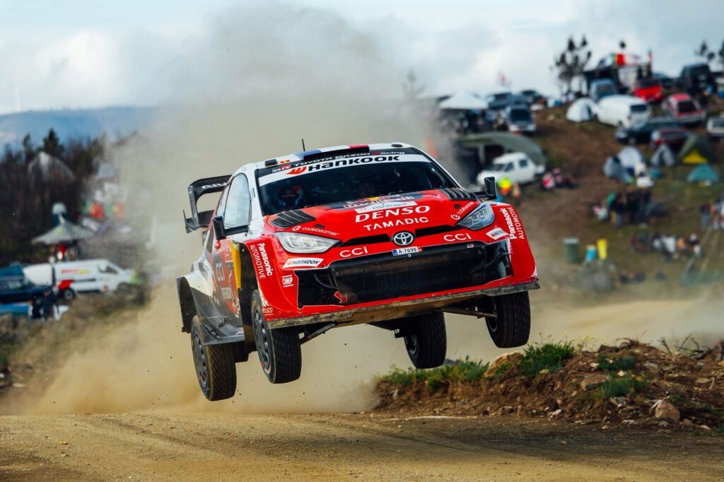 Fourmaux off hands Ogier rally lead