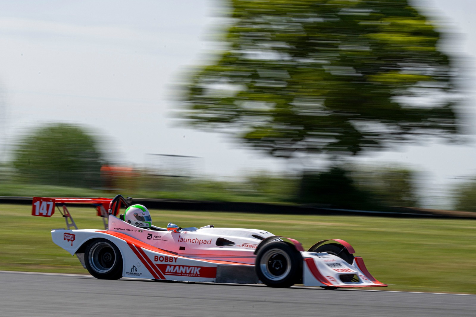 Former A1GP technician Kelly's Mallock was beautifully presented
