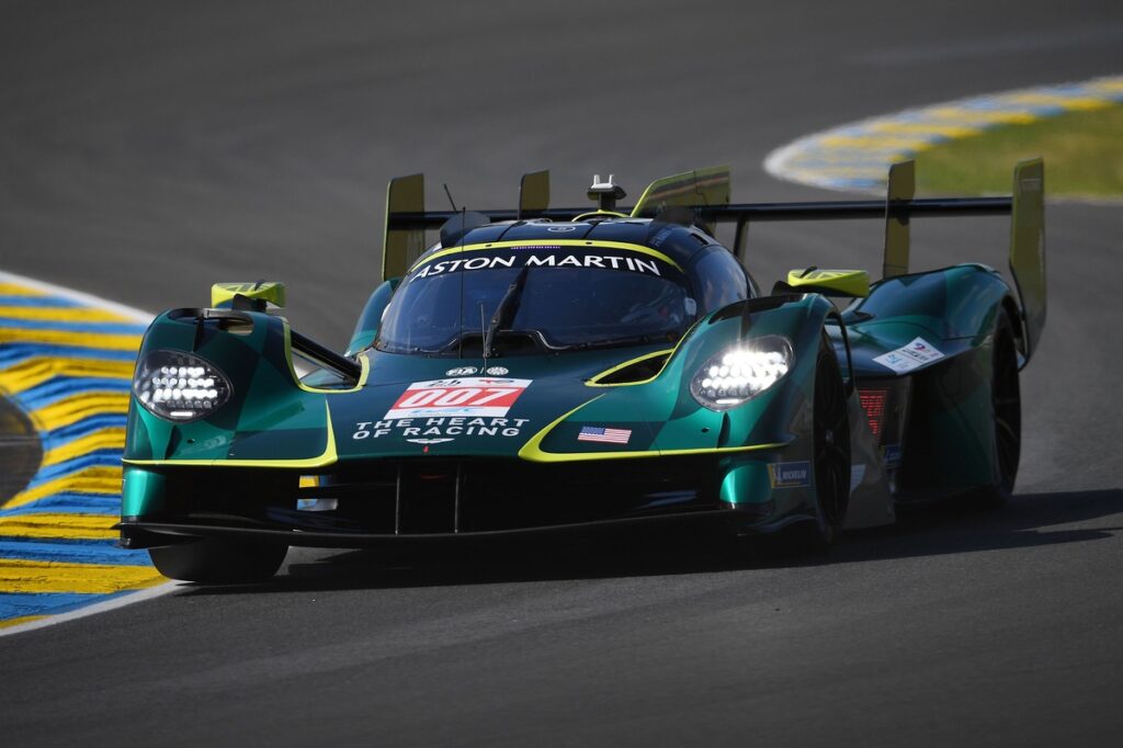 Aston Martin fastest at test day Aston Martin fastest at test day