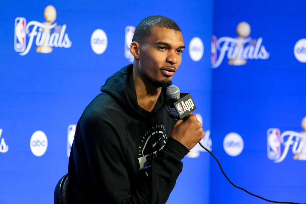 Victor Wembanyama downplays NBA Finals spotlight, acknowledges Spurs need to ‘re-center’ emotionally from high of WCF win over OKC Victor Wembanyama downplays NBA Finals spotlight, acknowledges Spurs need to ‘re-center’ emotionally from high of WCF win over OKC