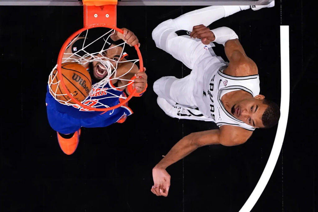 ‘Wemby is in shock.’ Inside the NBA crew has blunt analysis at Knicks vs. Spurs halftime