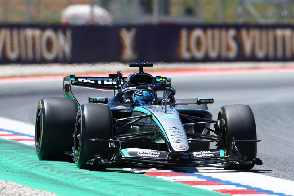 Russell tops first practice from Piastri Russell tops first practice from Piastri