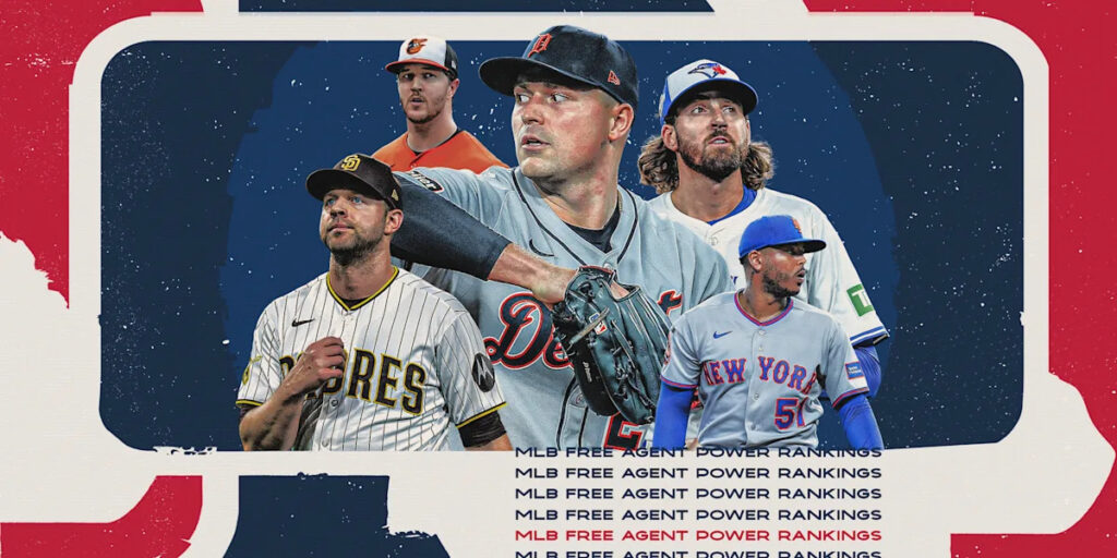 MLB free-agent rankings: Tarik Skubal still No. 1 amid class full of underperforming pitchers and lacking elite position players