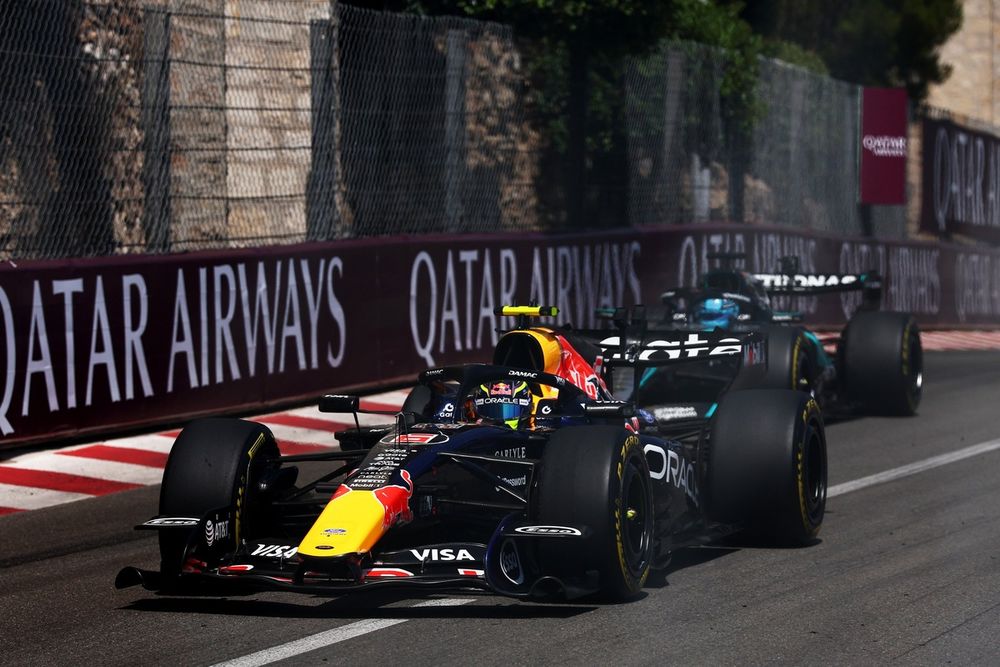 George Russell was stuck behind Isack Hadjar for 30 laps