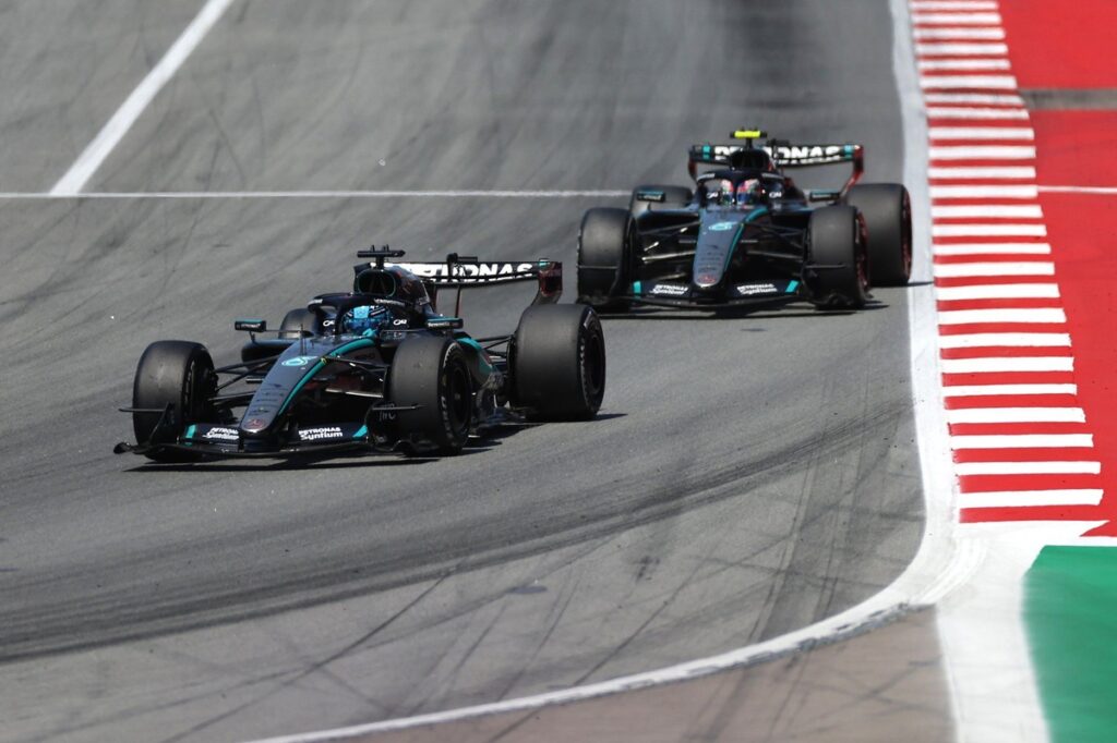 Will Mercedes stop its drivers fighting now with Hamilton chasing? Will Mercedes stop its drivers fighting now with Hamilton chasing?