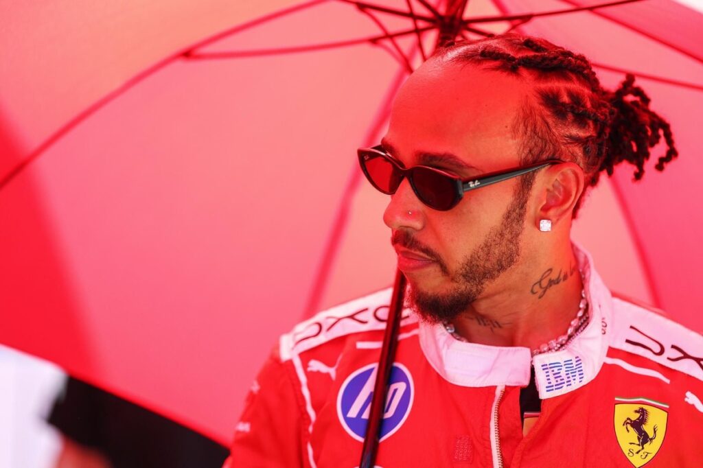 Hamilton details neck injury that affected start of 2025 F1 season