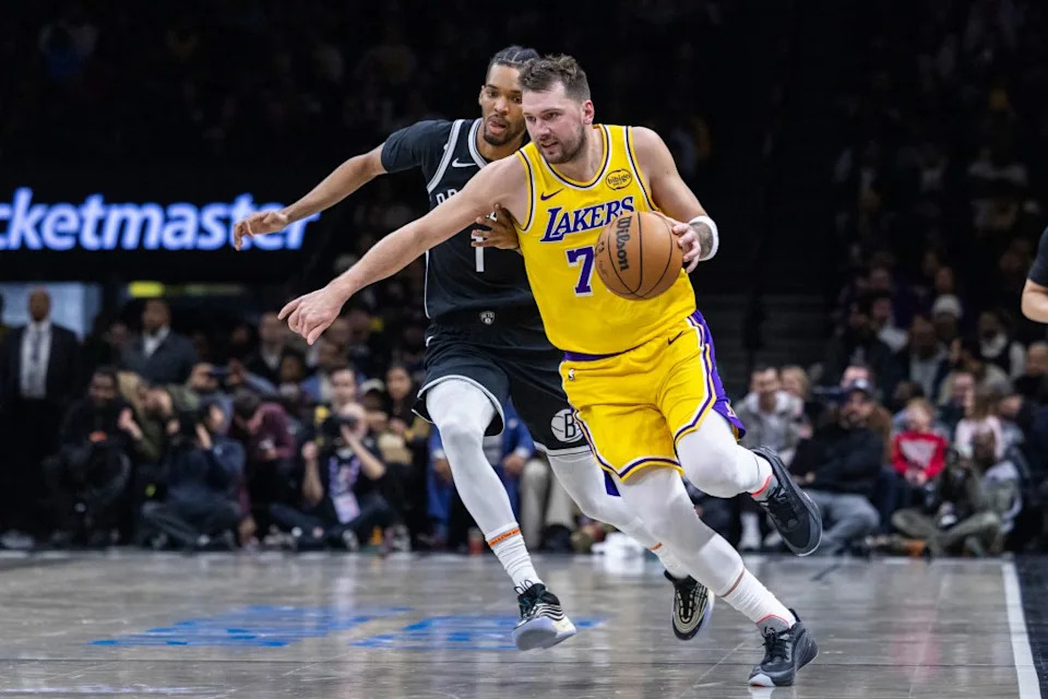 Luka Doncic has expressed a desire for the Lakers to acquire a premier big man this offseason. Corey Sipkin for NY Post
