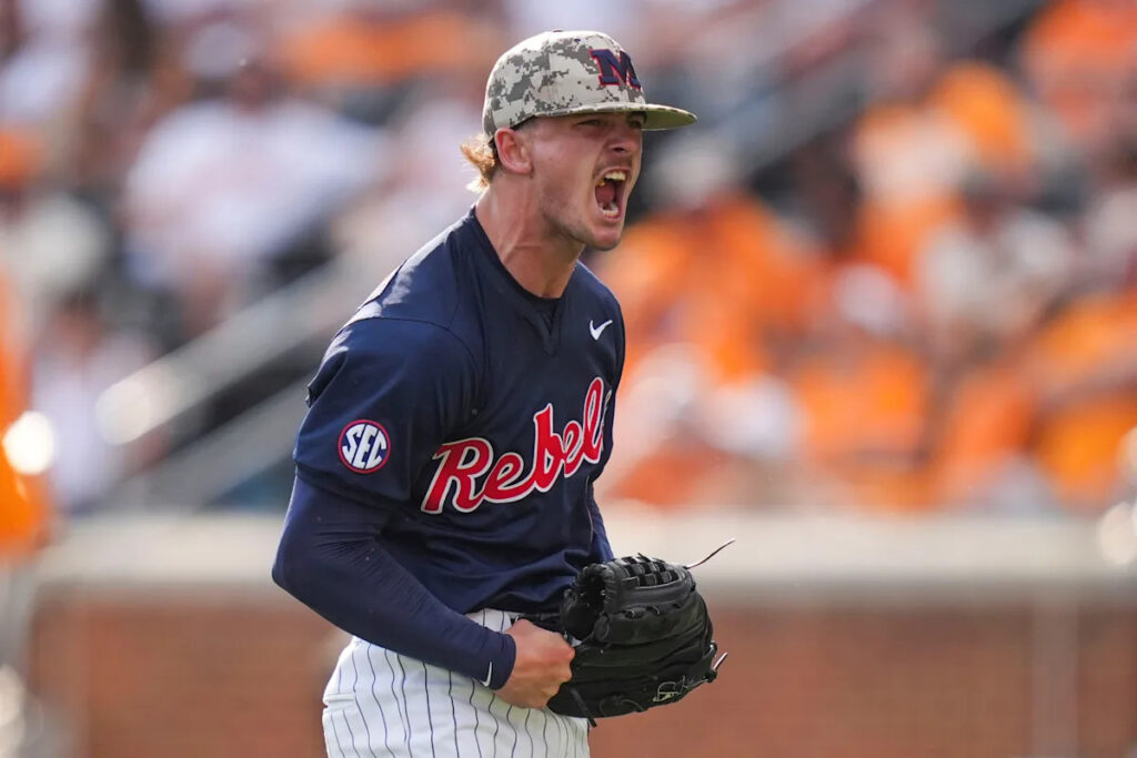 Cade Townsend MLB mock draft: Where is Ole Miss RHP projected?