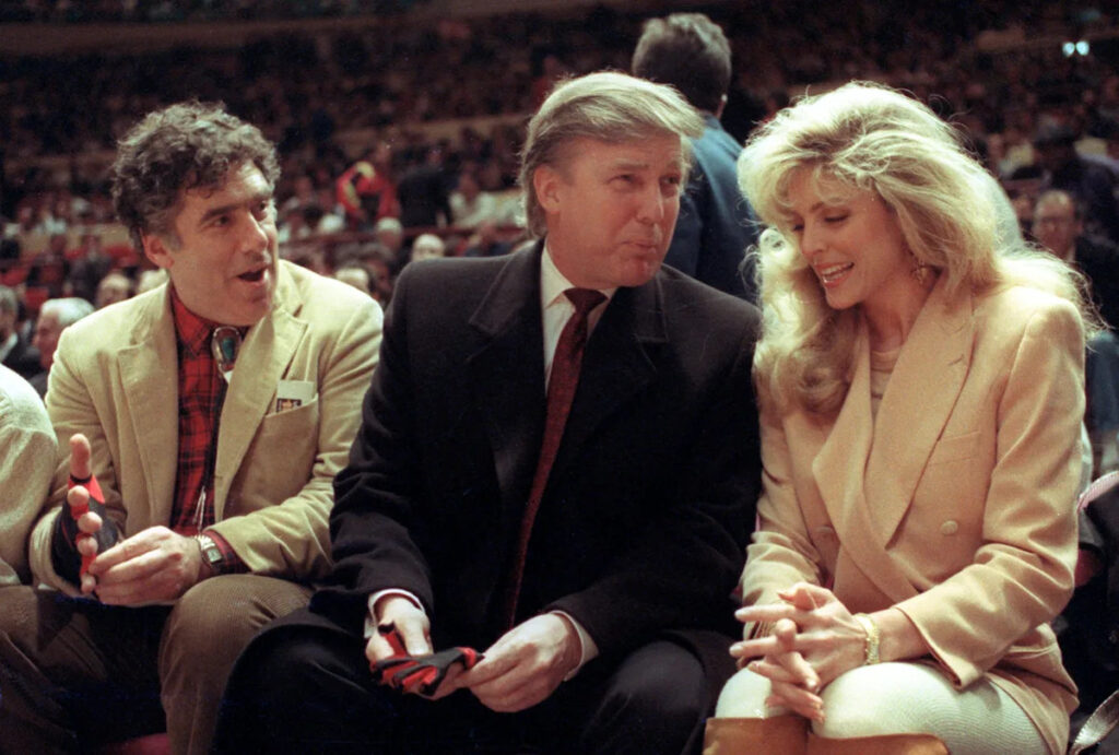 Donald Trump, Knicks fan, heads back to New York to root on his team Donald Trump, Knicks fan, heads back to New York to root on his team