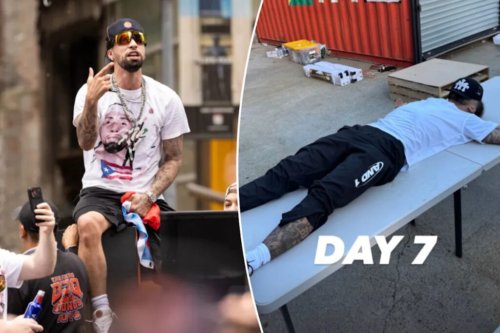 Jose Alvarado struggling to keep eight-day post-championship Knicks drinking pledge Jose Alvarado struggling to keep eight-day post-championship Knicks drinking pledge