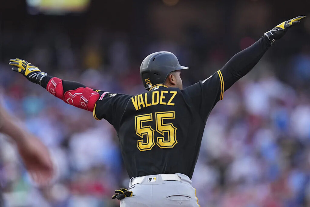 Esmerlyn Valdez continues to make magic happen for Pirates lineup