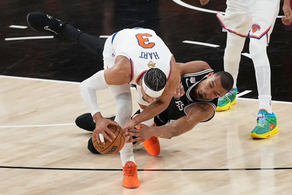 Josh Hart’s efforts help Knicks turn around Game 1 of the NBA Finals and beat the Spurs
