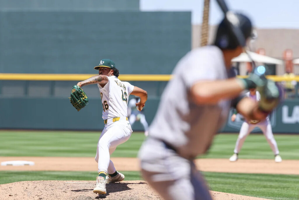 A’s Pitching Implodes in Las Vegas Series Finale Blowout Loss