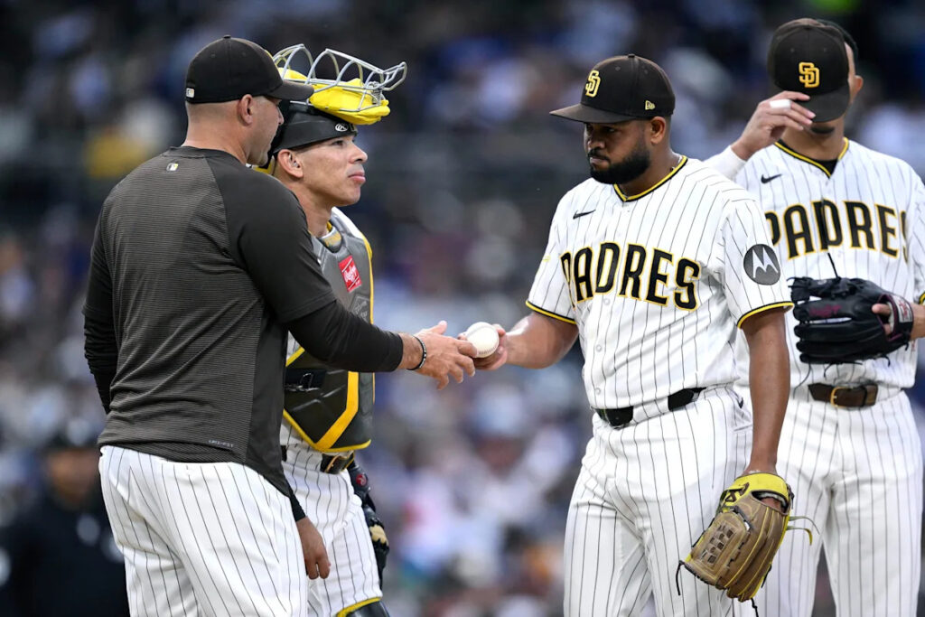 Randy Vasquez implodes, Padres get drubbed by Dodgers