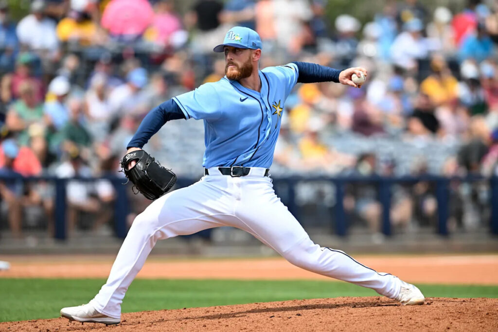 Cam Booser comes to Rays pen with some new pitch shapes