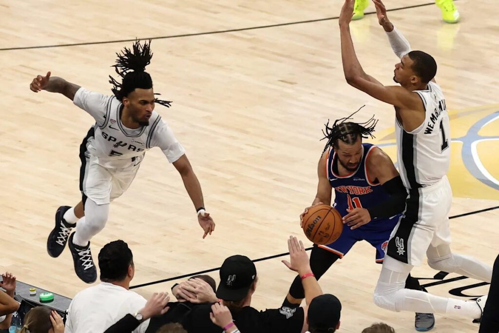 Victor Wembanyama turnover, foul leads to Knicks win: ‘I threw that one away’