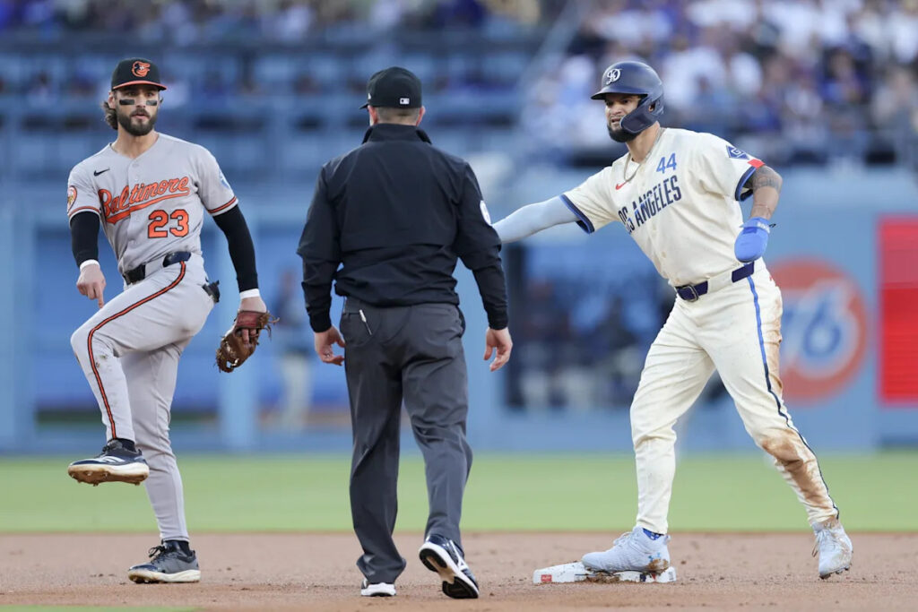 Dodgers comeback attempt falls short in loss to Orioles