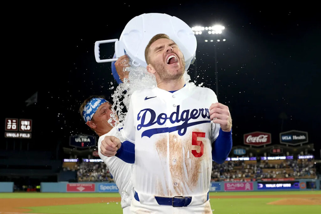 Freddie Freeman’s walk-off homer ends pitching duel between Dodgers and Angels for 1-0 win