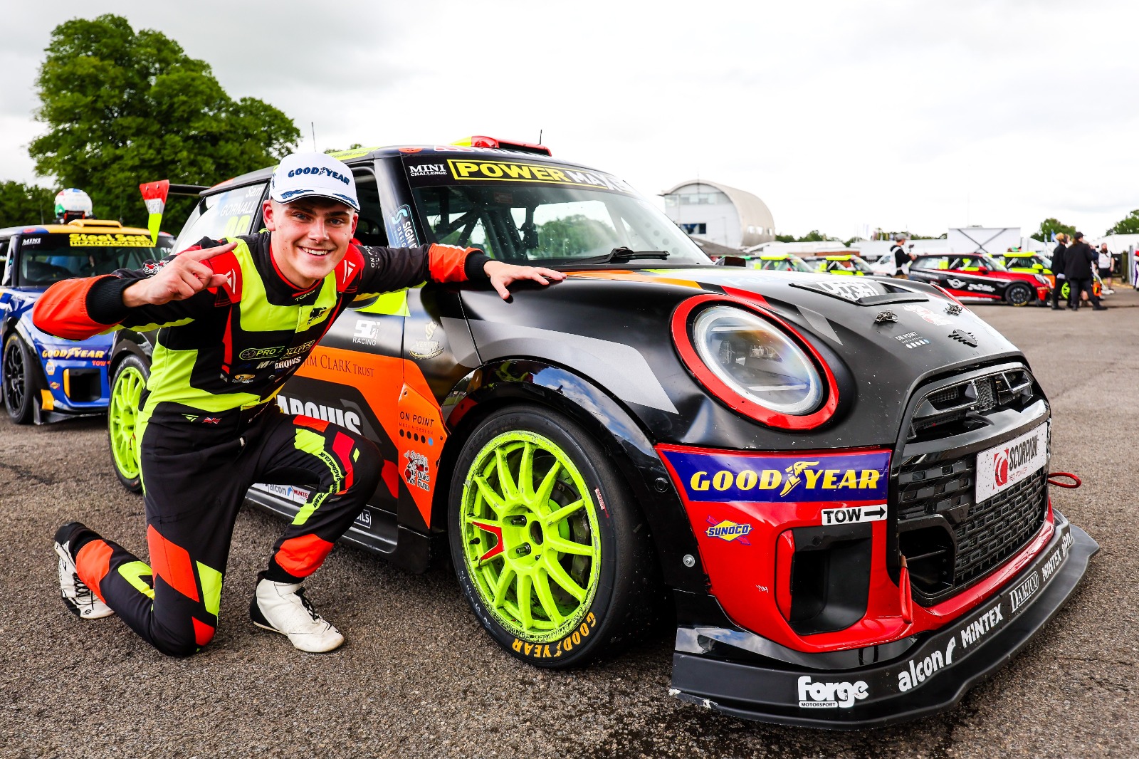 Gornall profited from Porter's problems to win twice