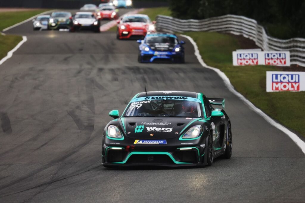 Marshall lays down the Porsche Sprint Challenge law with Oulton Park treble Marshall lays down the Porsche Sprint Challenge law with Oulton Park treble