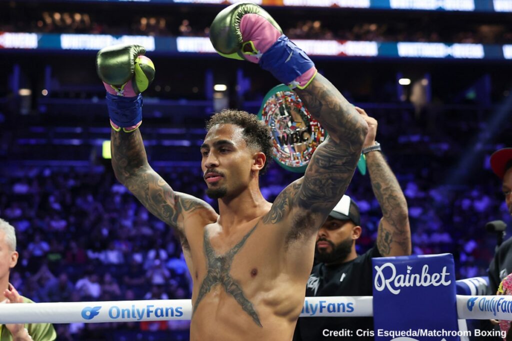 Eddie Hearn Says Ben Whittaker Is Now Being Positioned For A World Title