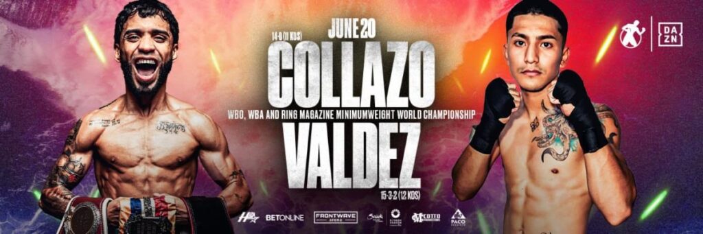 Neider Valdez steps in to challenge Oscar Collazo after Canoy exits Neider Valdez steps in to challenge Oscar Collazo after Canoy exits