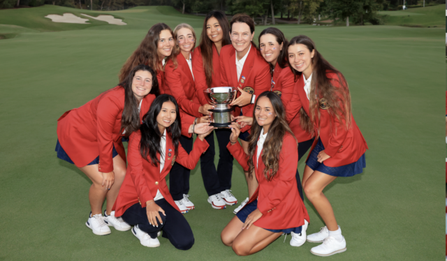 USA clinches Curtis Cup after dominant singles display USA clinches Curtis Cup after dominant singles display