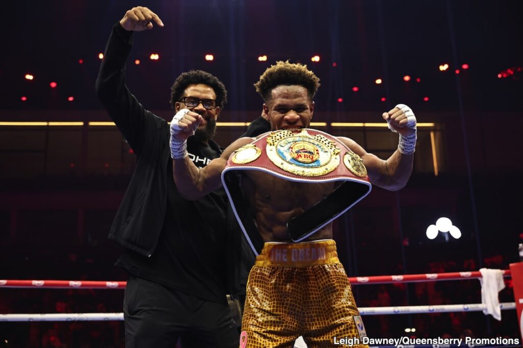 Devin Haney Calls Keyshawn Davis’ Bluff After WBO Move