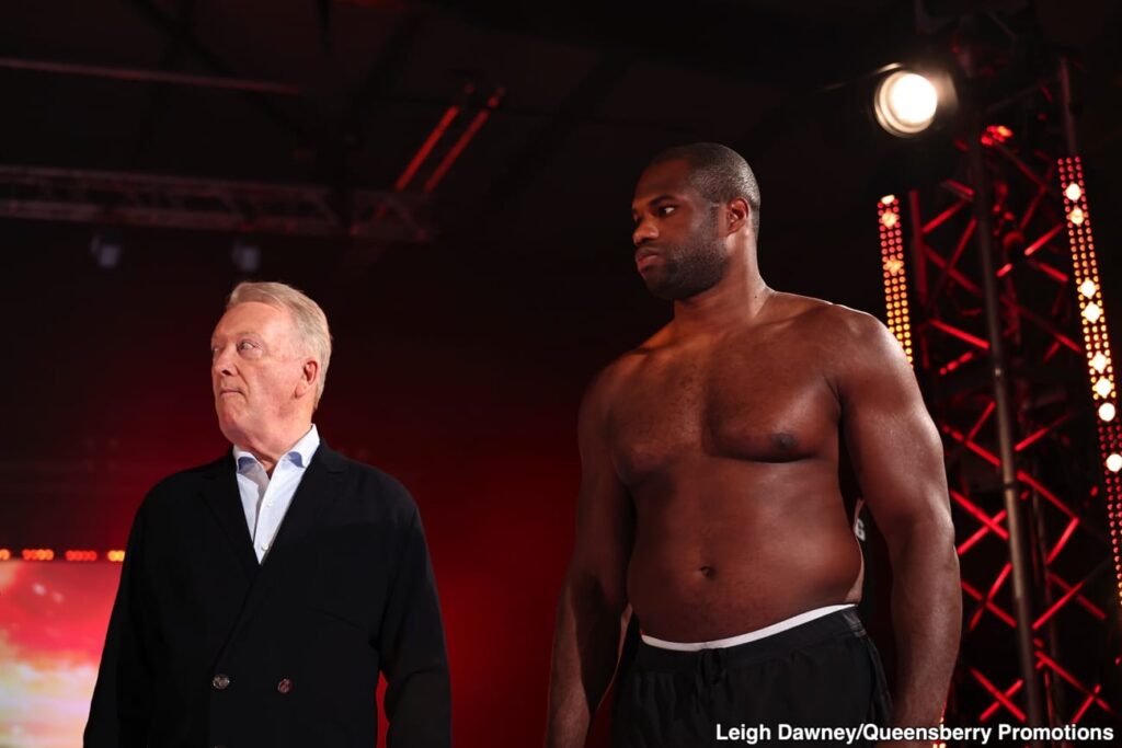 Daniel Dubois Won’t Wait For Fabio Wardley Rematch