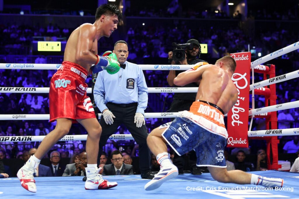 Emiliano Vargas Breaks Down Bryce Mills, Scores Fourth-Round Stoppage In Career-Best Victory