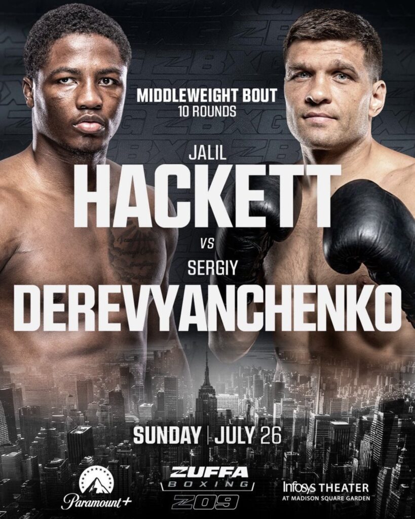 Jalil Hackett Takes On Former Title Challenger Derevyanchenko In Biggest Fight Yet Jalil Hackett Takes On Former Title Challenger Derevyanchenko In Biggest Fight Yet