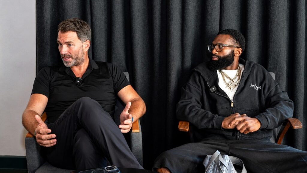 Eddie Hearn says Jaron Ennis has what Shakur Stevenson and Devin Haney don’t