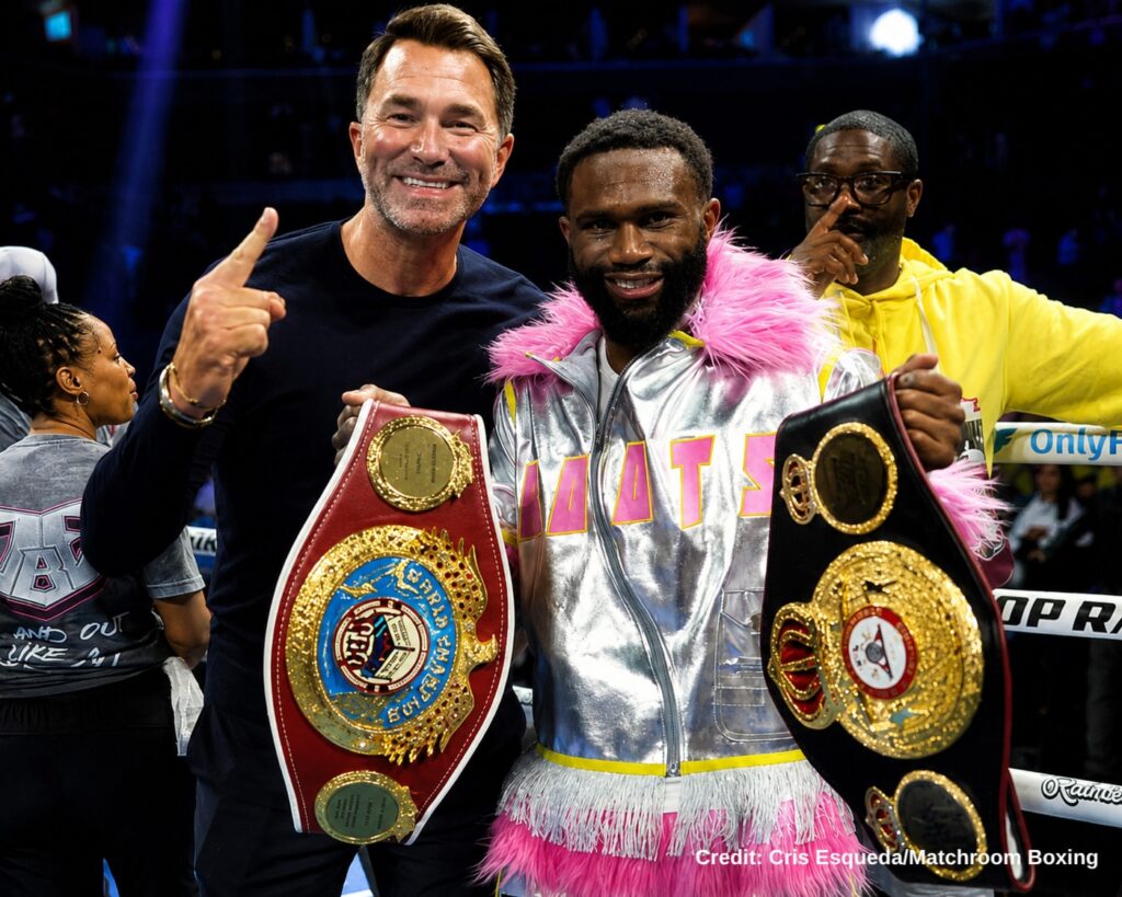 Eddie Hearn Has The Attraction, Now He Needs Terence Crawford To Make Boots Ennis A Superstar