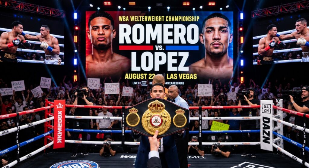 Rolly Romero And Teofimo Lopez Agree To August 22 WBA Title Fight