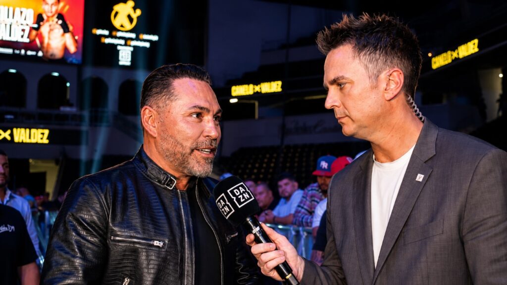 Oscar De La Hoya Blasts Zuffa: ‘All They Do Is Get In The Way’ Of Garcia-Benn Fight Oscar De La Hoya Blasts Zuffa: ‘All They Do Is Get In The Way’ Of Garcia-Benn Fight