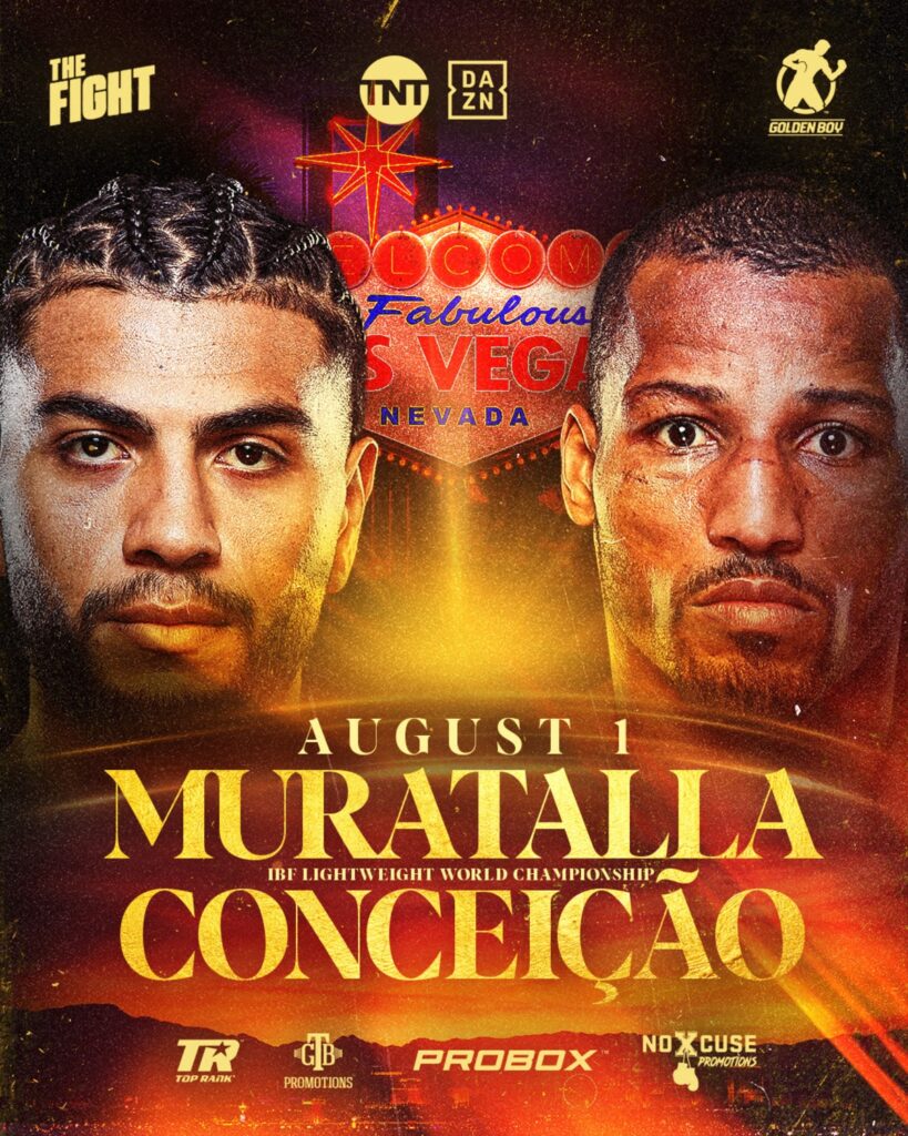 Raymond Muratalla To Defend IBF Lightweight Title Against Robson Conceição On August 1 Raymond Muratalla To Defend IBF Lightweight Title Against Robson Conceição On August 1