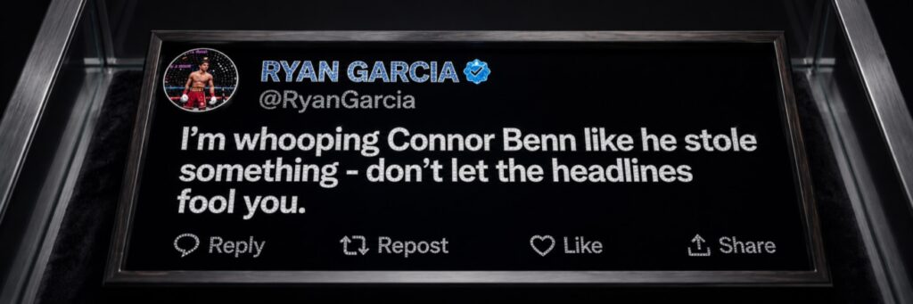 Ryan Garcia And Conor Benn Exchange ‘Steal’ Threats Despite Fight Turmoil Ryan Garcia And Conor Benn Exchange ‘Steal’ Threats Despite Fight Turmoil