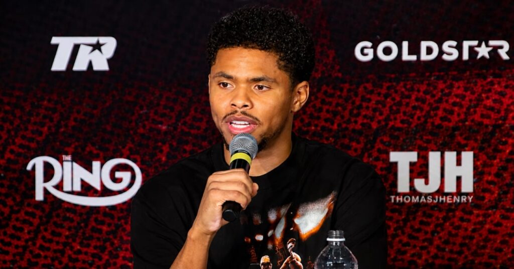 Shakur Stevenson Accuses Devin Haney of “Fake Public Negotiations” After 144-Pound Agreement