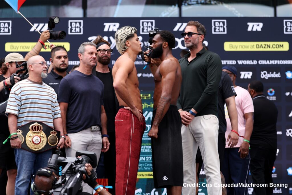 Eddie Hearn claims Top Rank never wanted Jaron ‘Boots’ Ennis vs. Xander Zayas