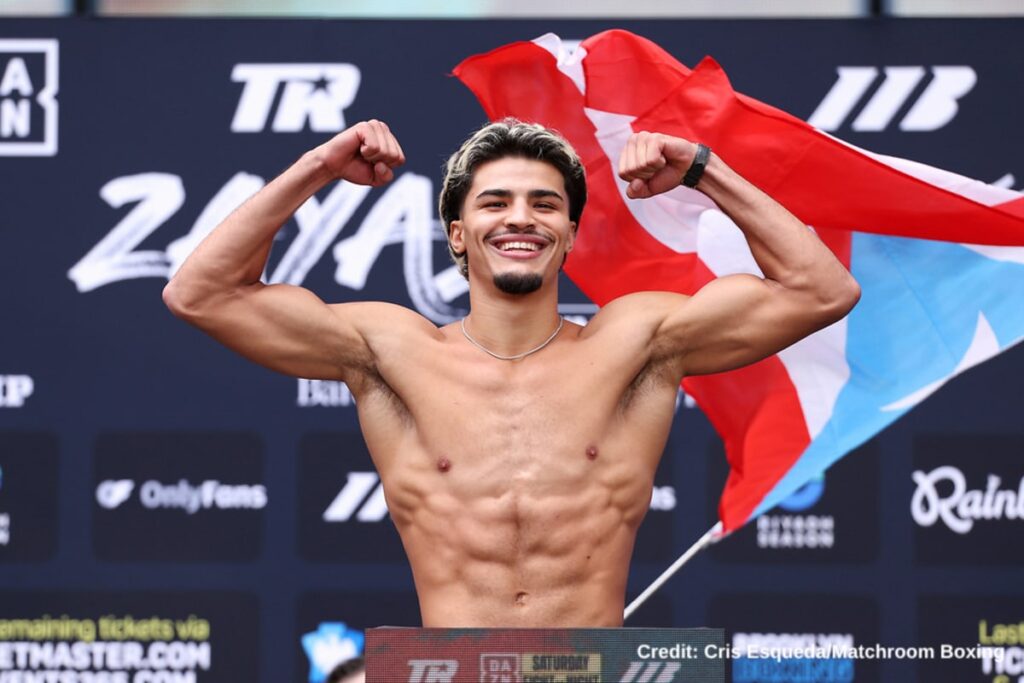 Hearn Predicts Zayas Will Rehydrate To 175 Lbs For Boots Ennis Fight