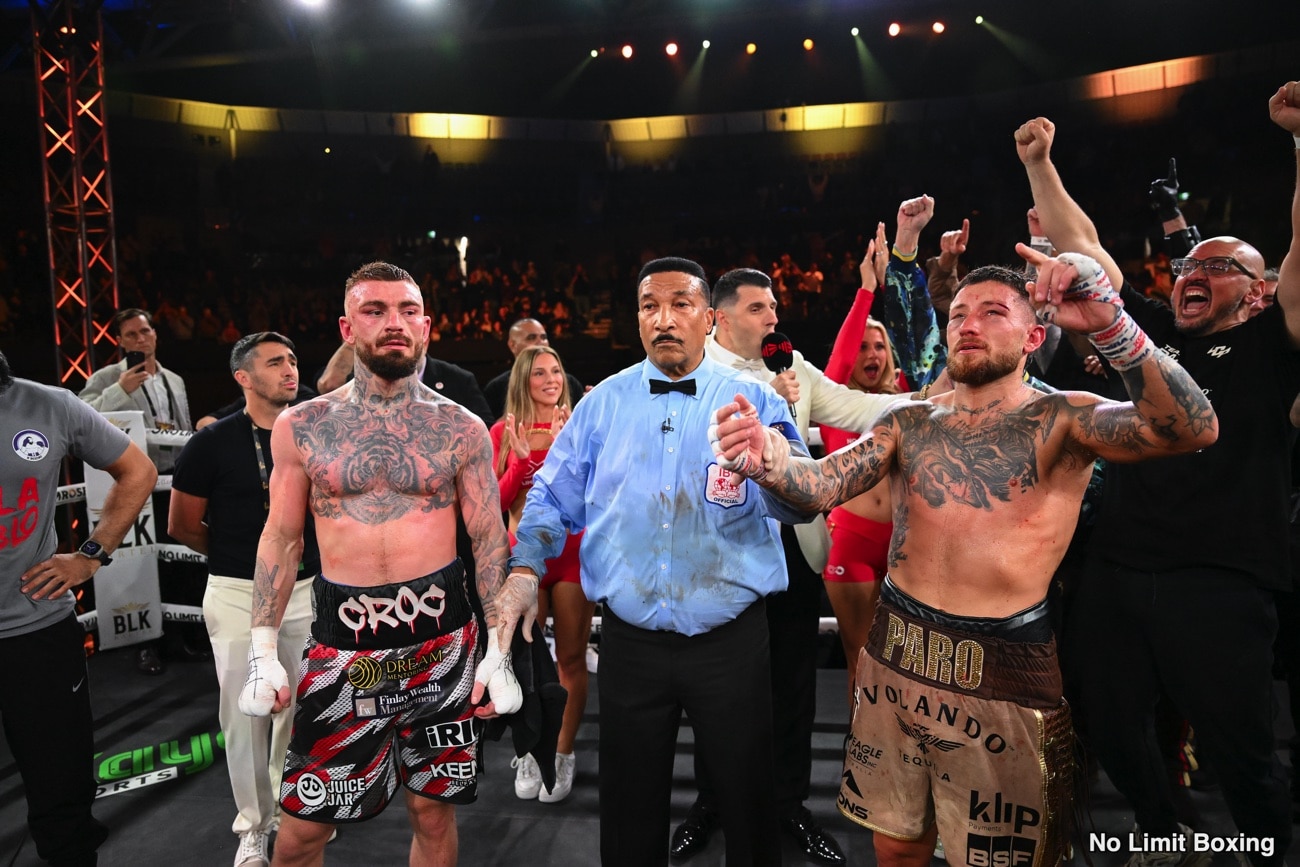Image: Liam Paro Edges Lewis Crocker To Win IBF Welterweight Title In Brisbane