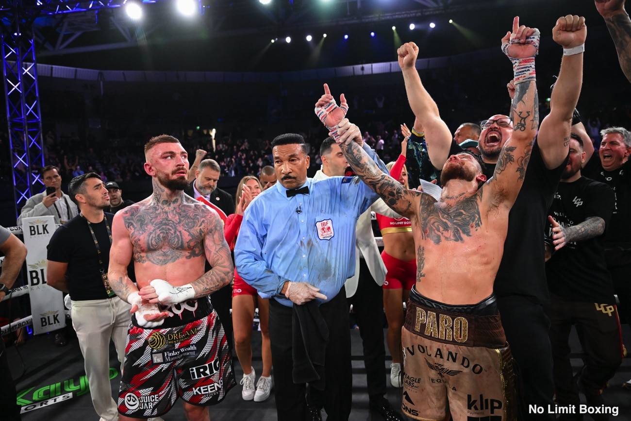 Image: Liam Paro Edges Lewis Crocker To Win IBF Welterweight Title In Brisbane