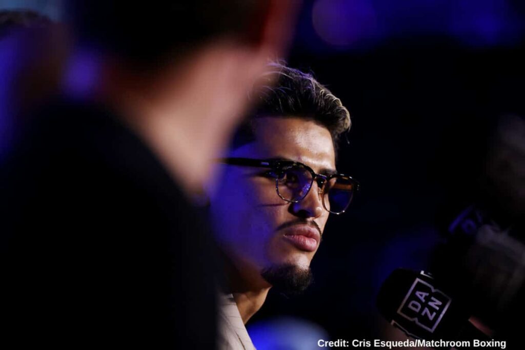 Report: Xander Zayas Leaving 154 For Middleweight After Boots Ennis Fight