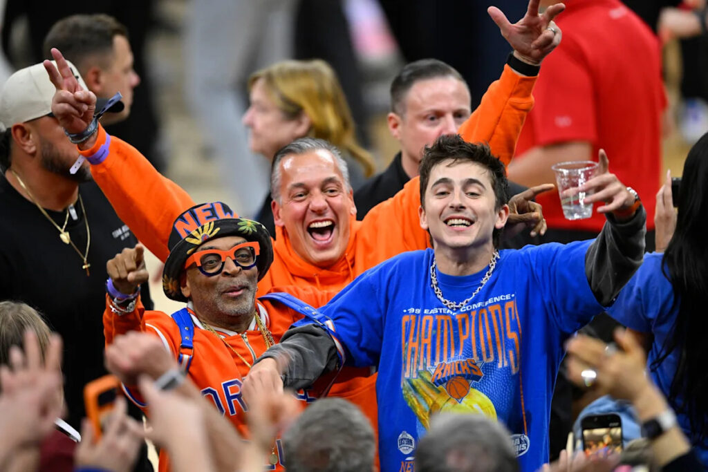 Knicks celebrity fans, explained: Origin stories from Spike Lee to Timothée Chalamet