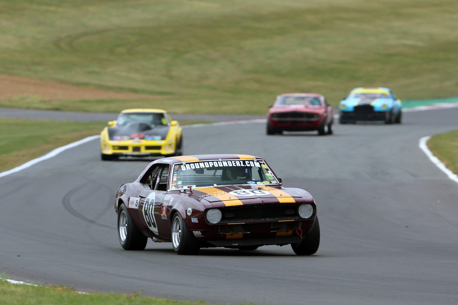 Eaton stormed through from 13th on the grid to win second Ford vs Chevy contest